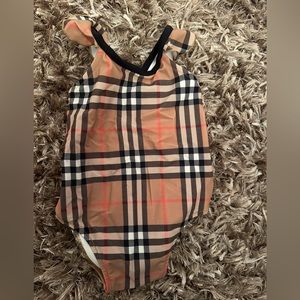 Burberry swimsuit worn once for photos